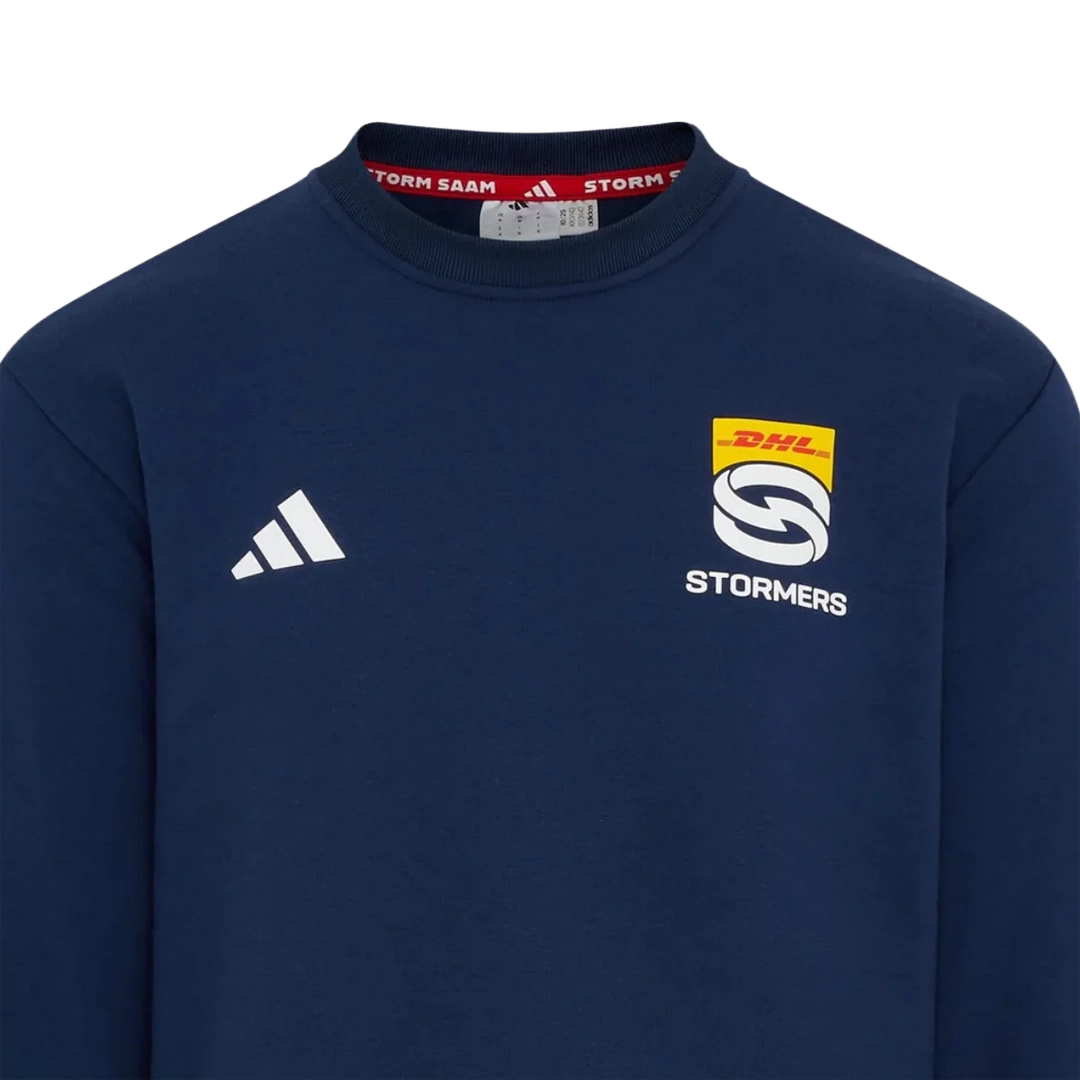 Stormers Adidas Crew Sweatshirt close-up