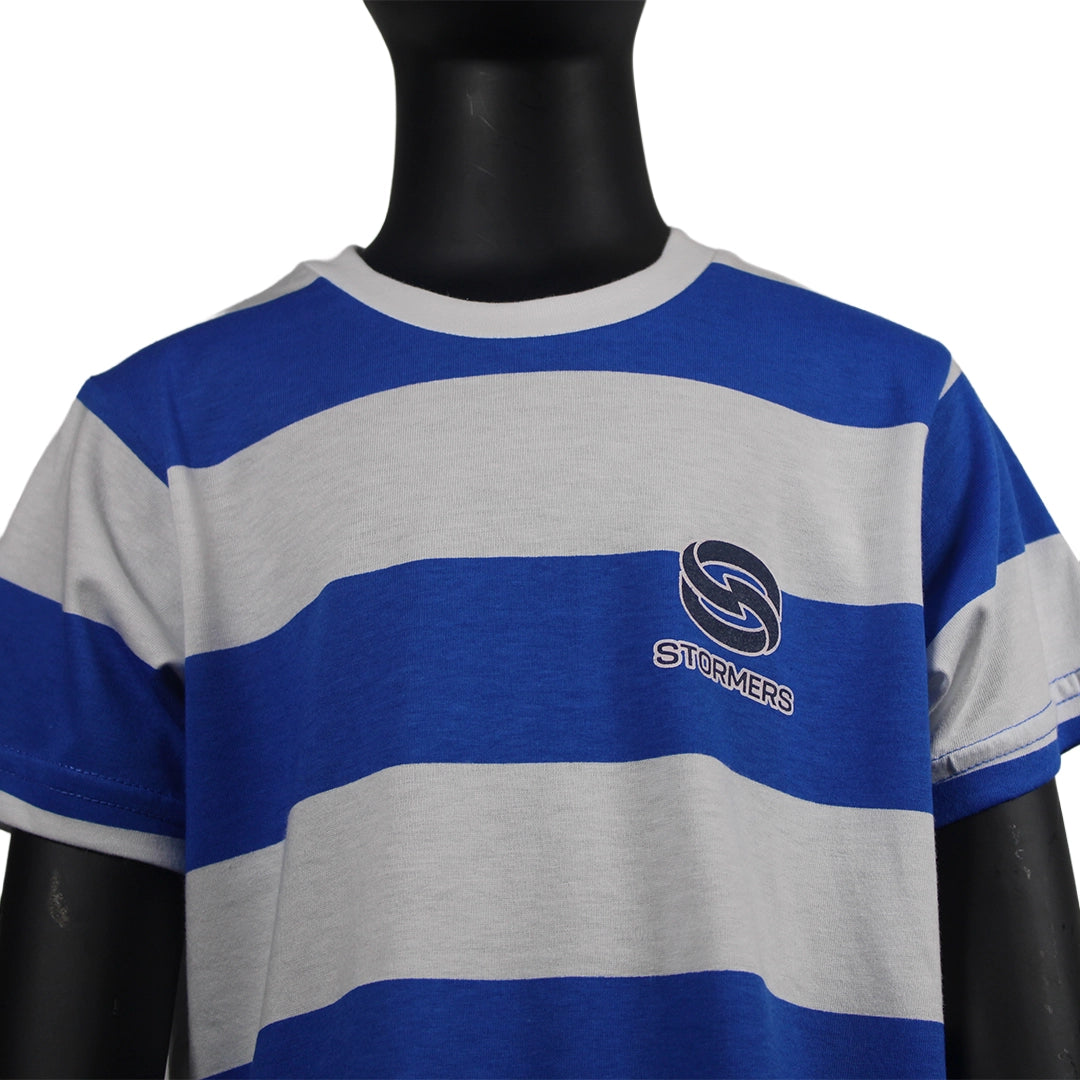 2026 Stormers White Cobalt tee- Kids