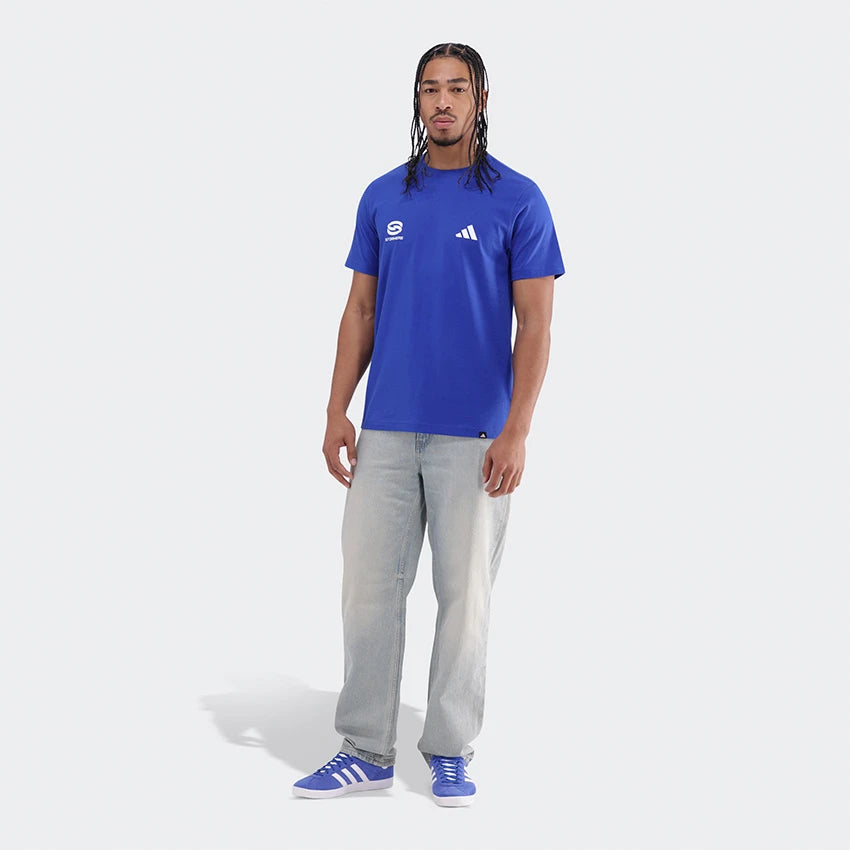 Adidas Stormers Graphic Tee Royal Blue Men's