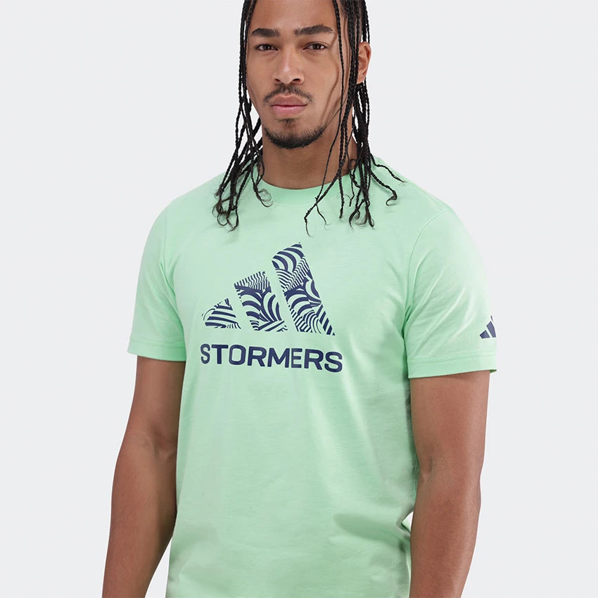 Adidas Stormers Graphic tee Lime Burst