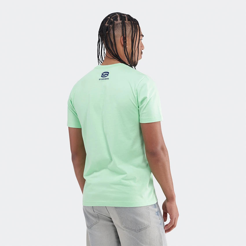 Adidas Stormers Graphic tee Lime Burst