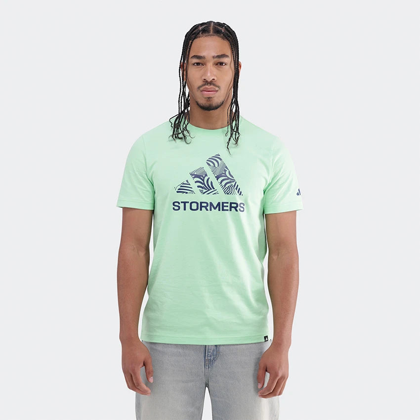 Adidas Stormers Graphic tee Lime Burst