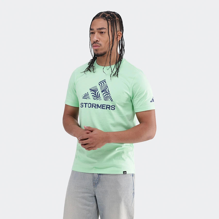Adidas Stormers Graphic tee Lime Burst