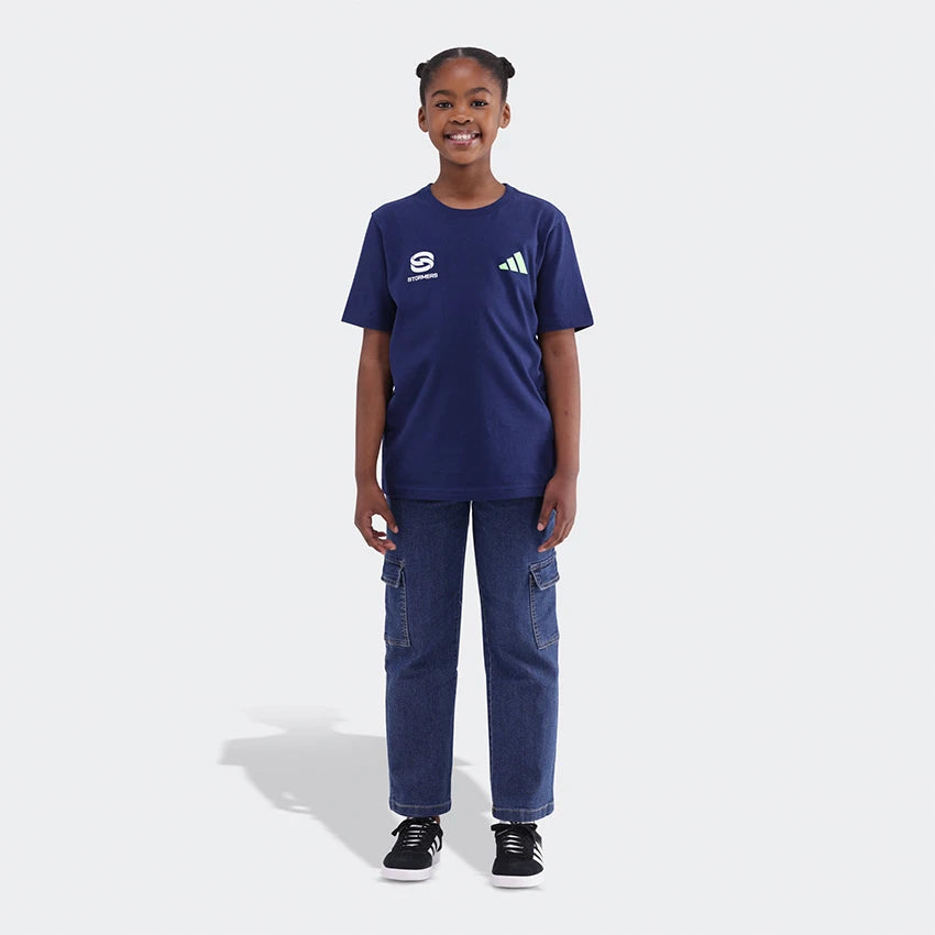 Adidas Stormers Graphic Tee Dark Blue  Kids