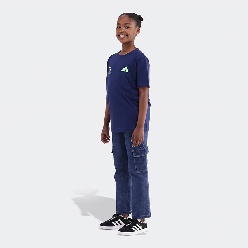 Adidas Stormers Graphic Tee Dark Blue  Kids